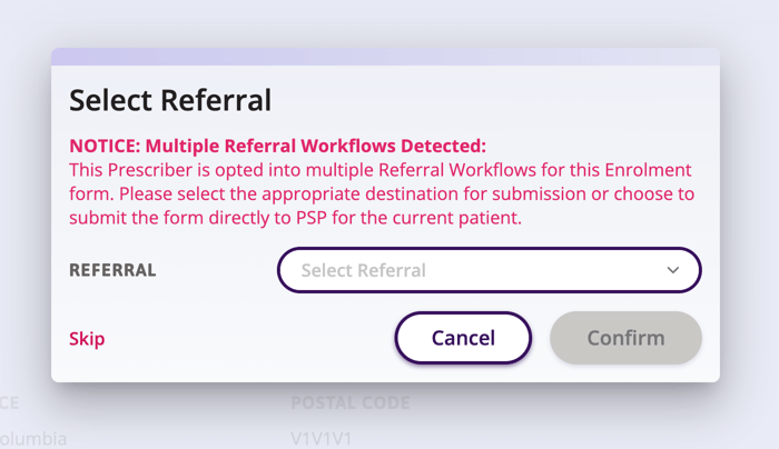 select referral